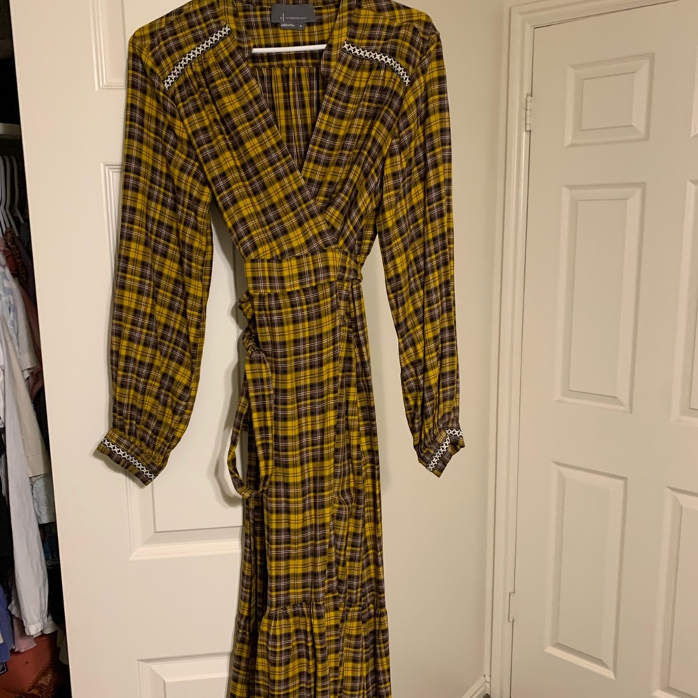 Anthropologie wrap dress